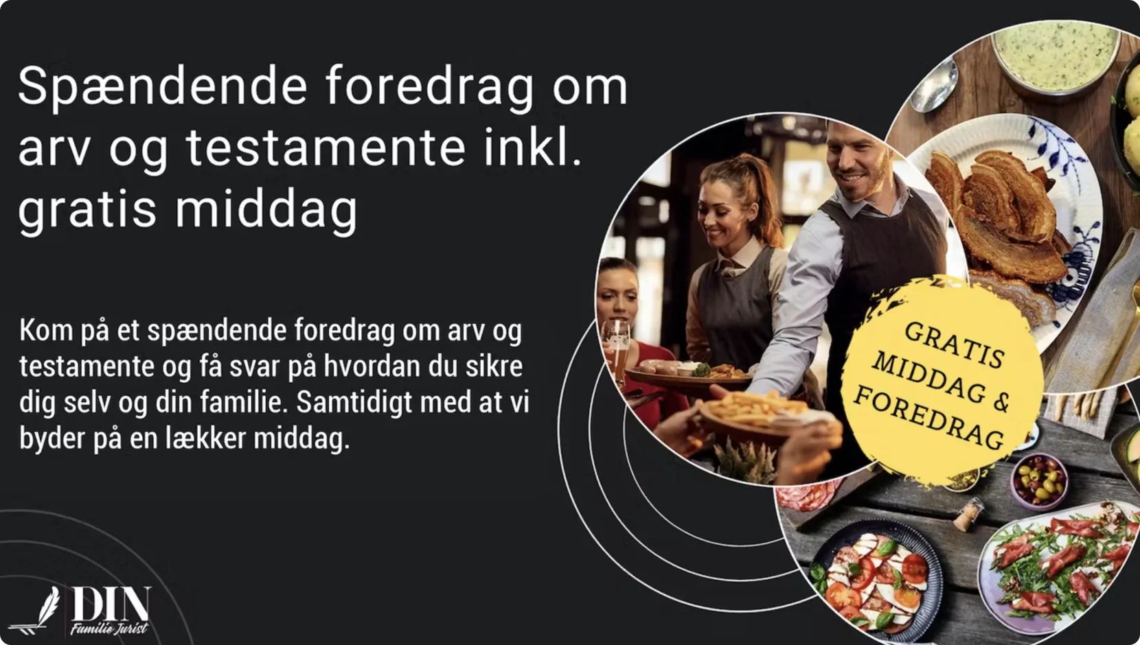 Foredrag om arv og testamente