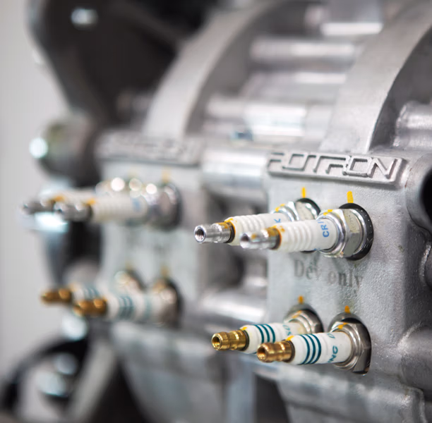 Rotron engine close up