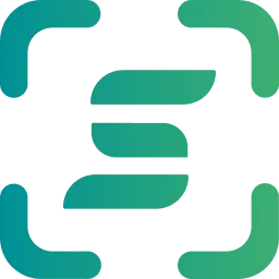 Ikona Scanye z niebiesko-zielonym symbolem skanera.