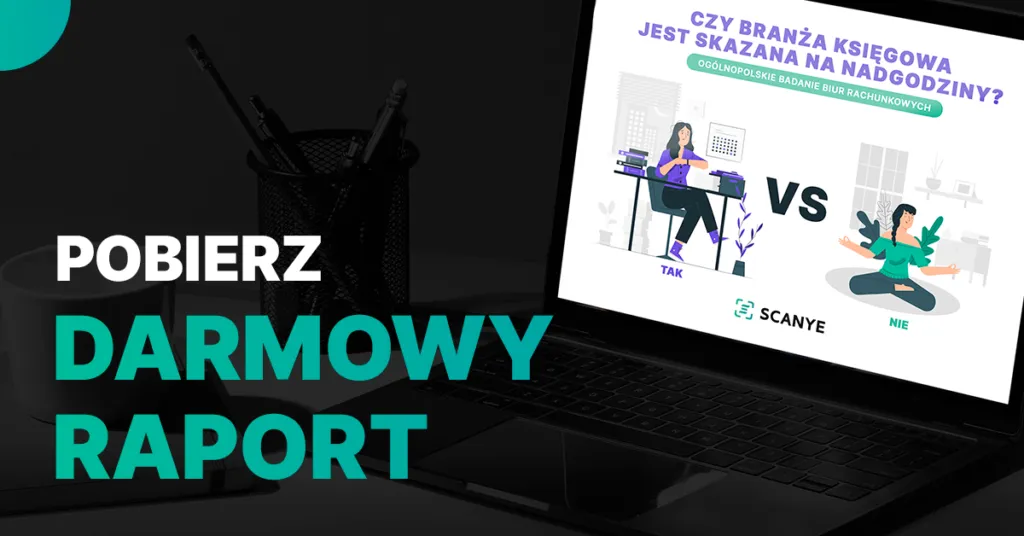 raport nadgodziny w biurze rachunkowym