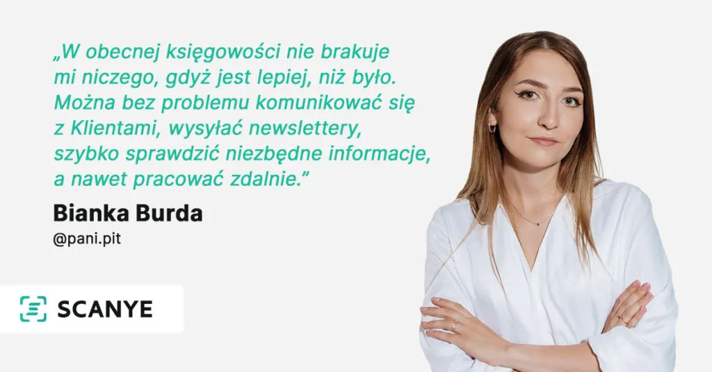 Księgowość wczoraj i dziś - Bianka Burda