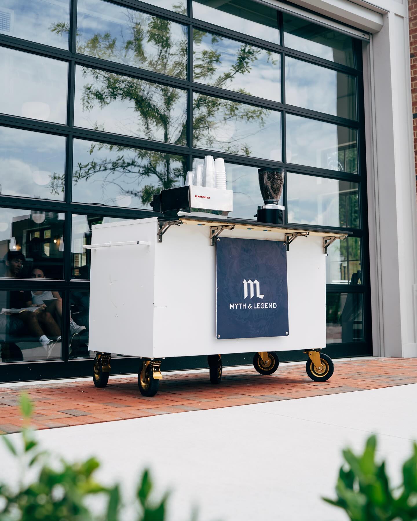 Myth & Legend Coffee Cart