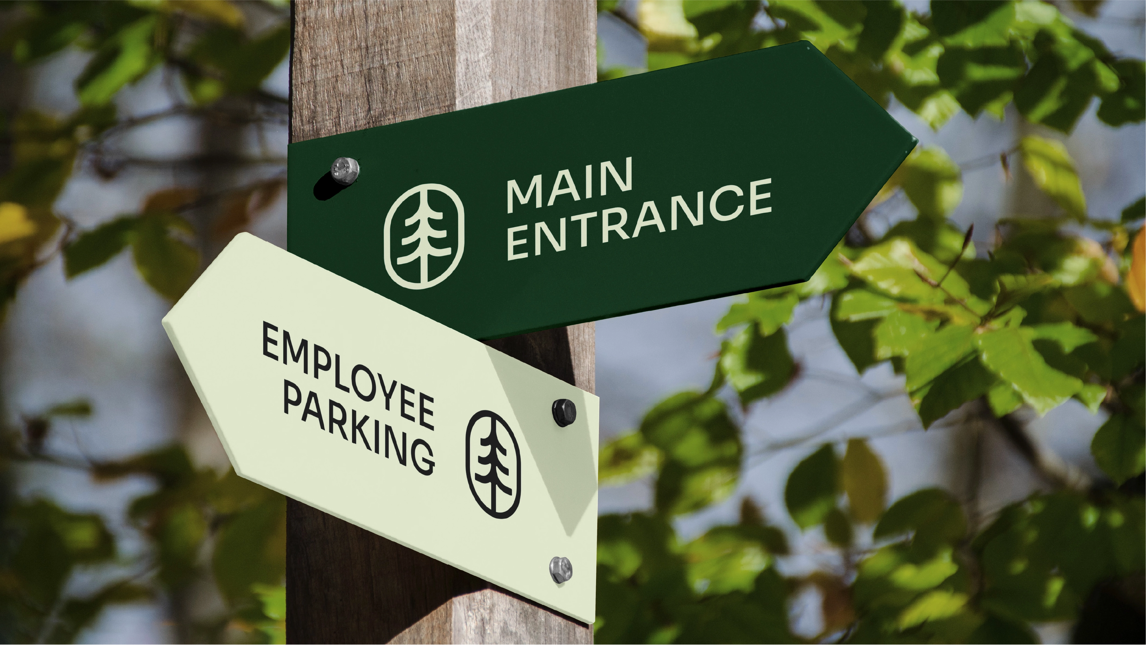 Evertree exterior signage