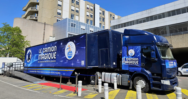 Le Camion Magique de l’Association Petits Princes reprend la route en 2026 pour émerveiller les enfants hospitalisés