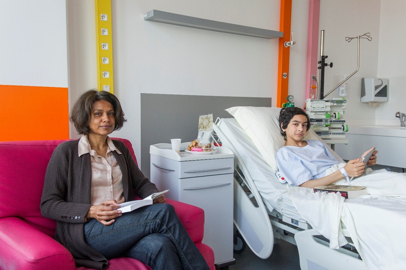 Les gouttes d’eau améliorent le quotidien des familles à l’hôpital Necker-Enfants Malades