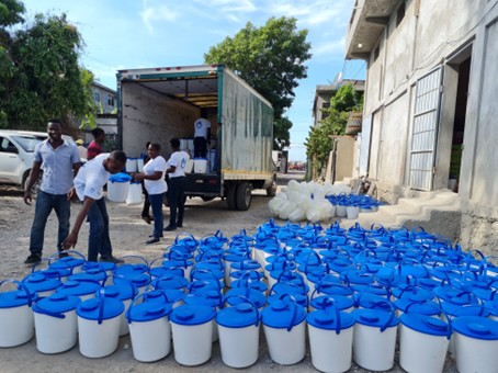 Crise humanitaire : les gouttes d’eau au service des personnes vulnérables, avec Handicap International