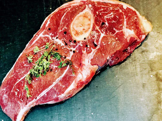 Grass-fed shoulder roast from 9:4 Ranch