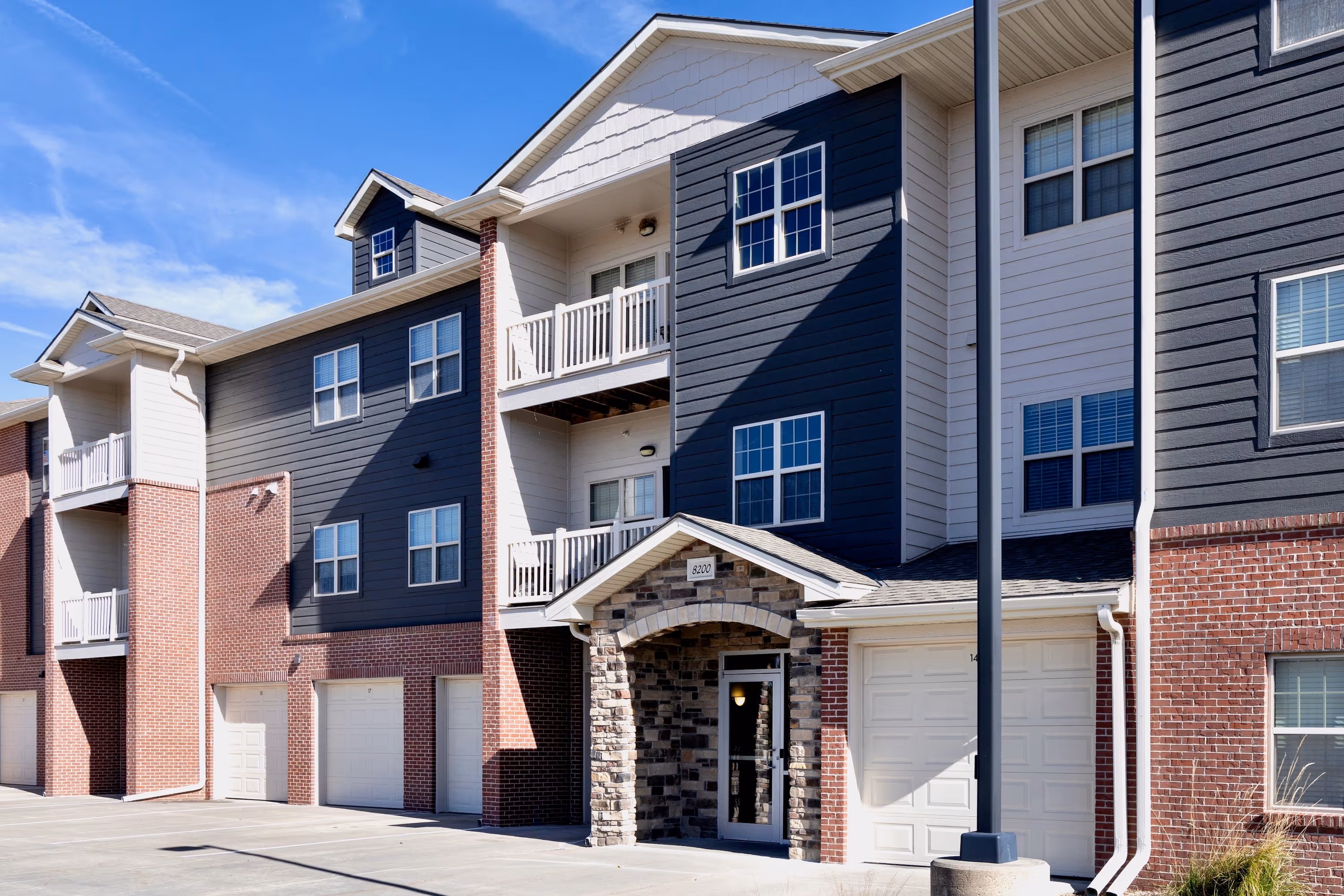 Exterior of apartment