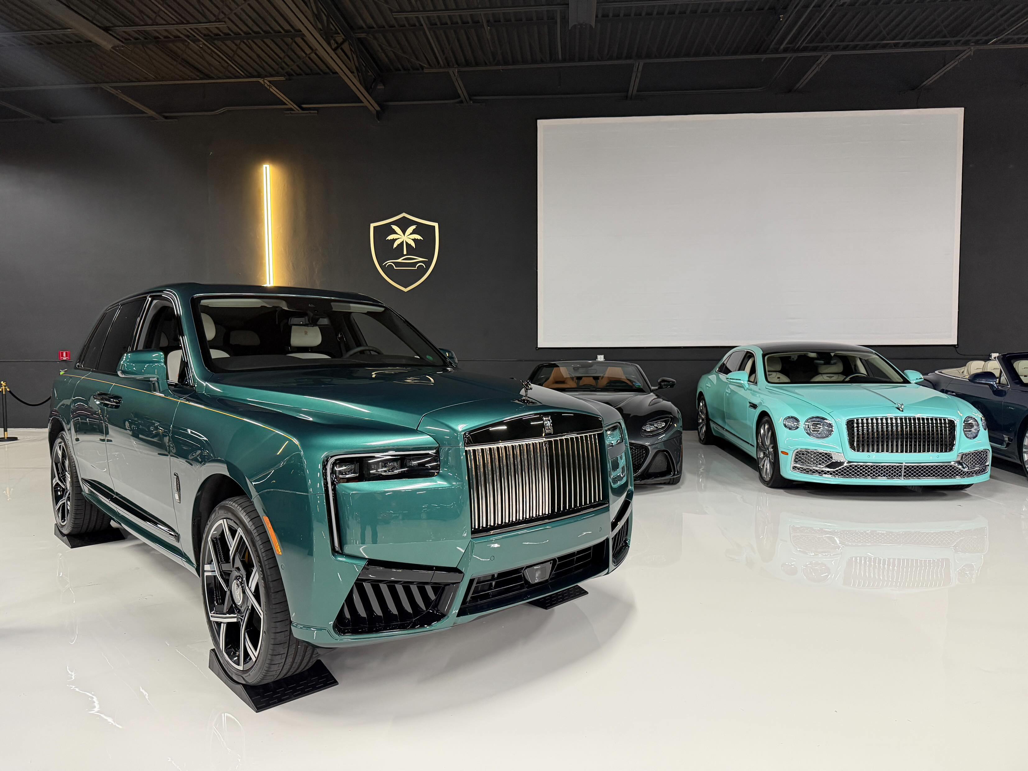 In-house PPF and ceramic coating for luxury car storage members in Boca Raton
