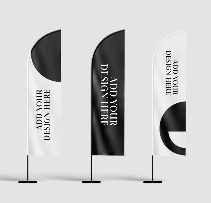 Feather Flag Printing Dubai