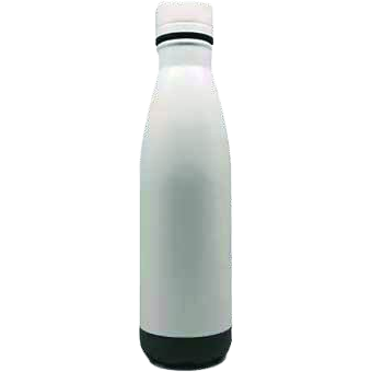 Trooper 600ml matte white insulated stainless steel water bottle for branding in Dubai