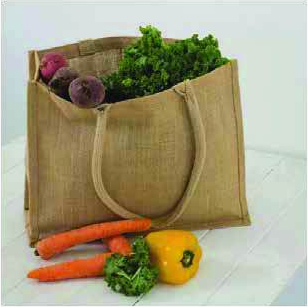 100 percent jute reusable shopping bag branded for UAE companies