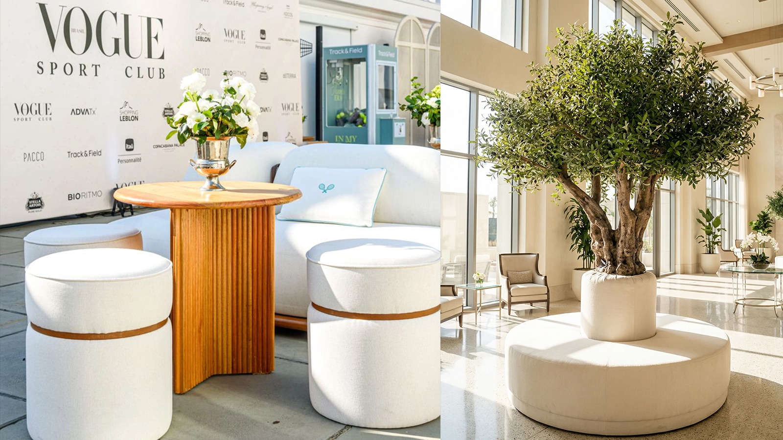 Corporate event venue in Dubai set up for a conference