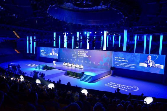 Event equipment and staging set up for a Dubai event