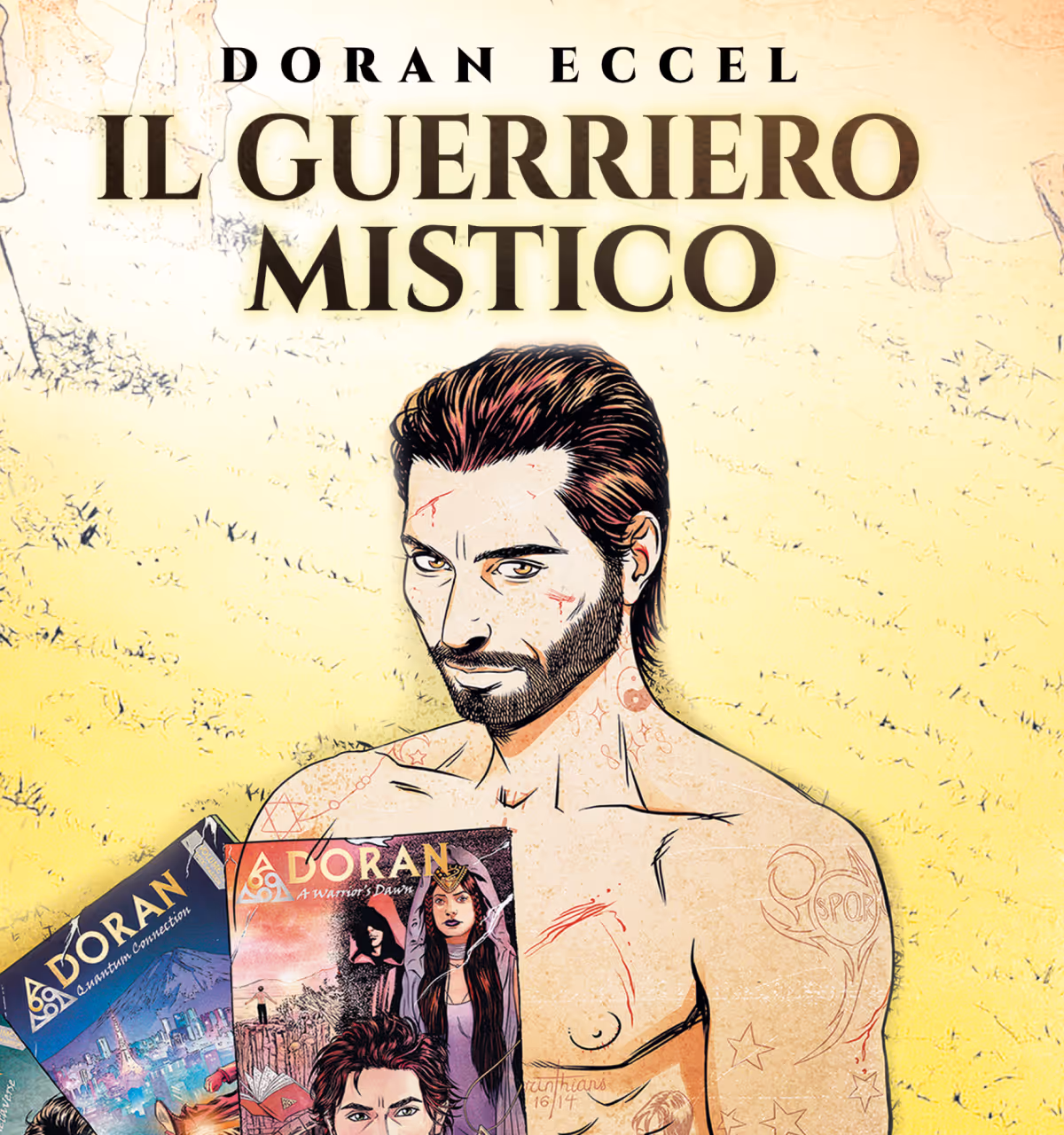 copertina fronte, fumetto: Doran Il Guerriero Mistico