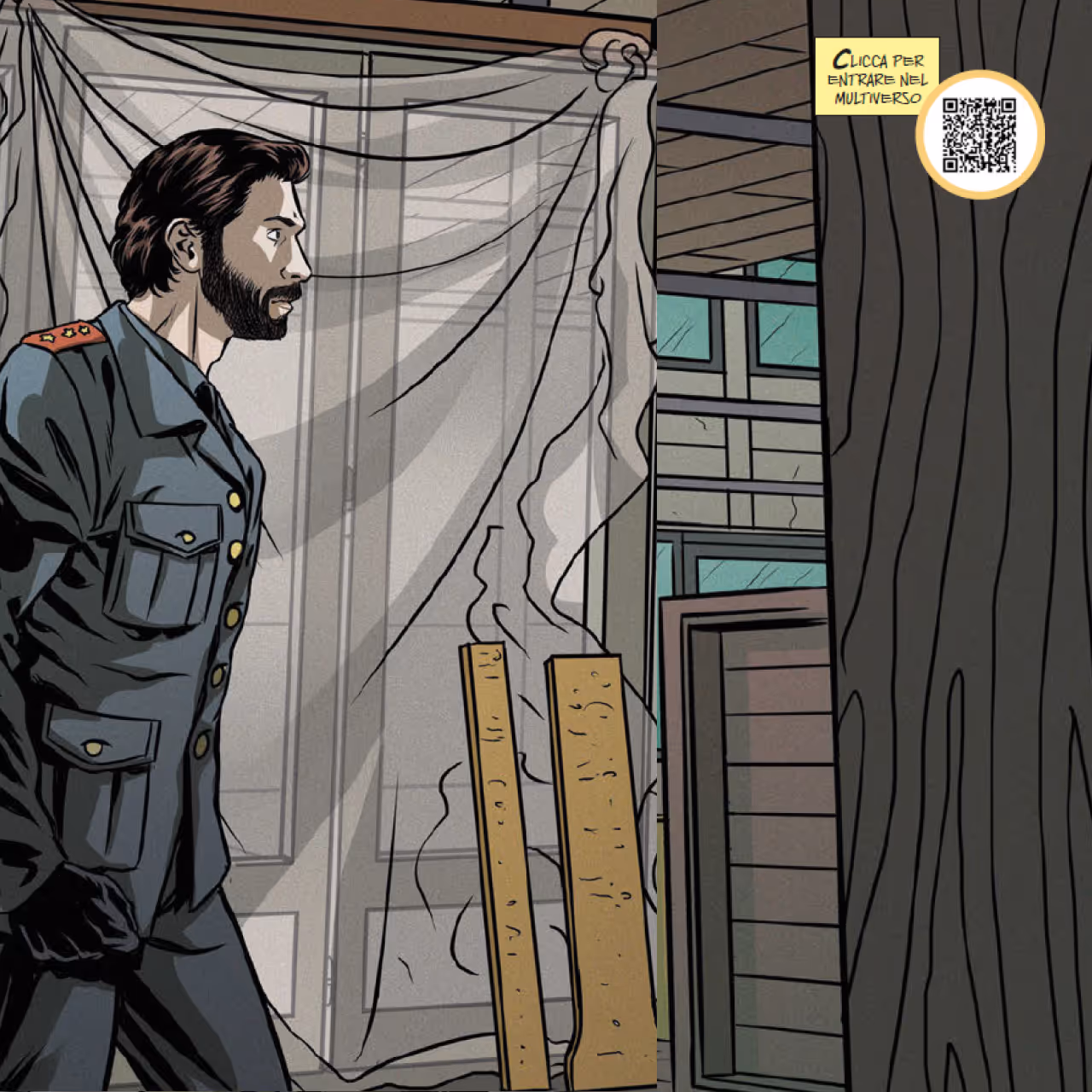 fumetto doran il guerriero mistico tavola 38-39, doran combattente