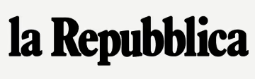 logo giornale la repubblica sfondo bianco