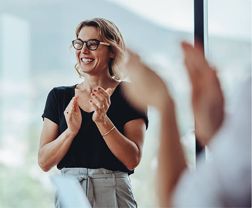 Professional woman in office