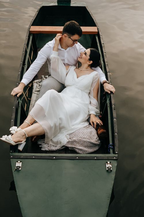 Red Porsche moving fast