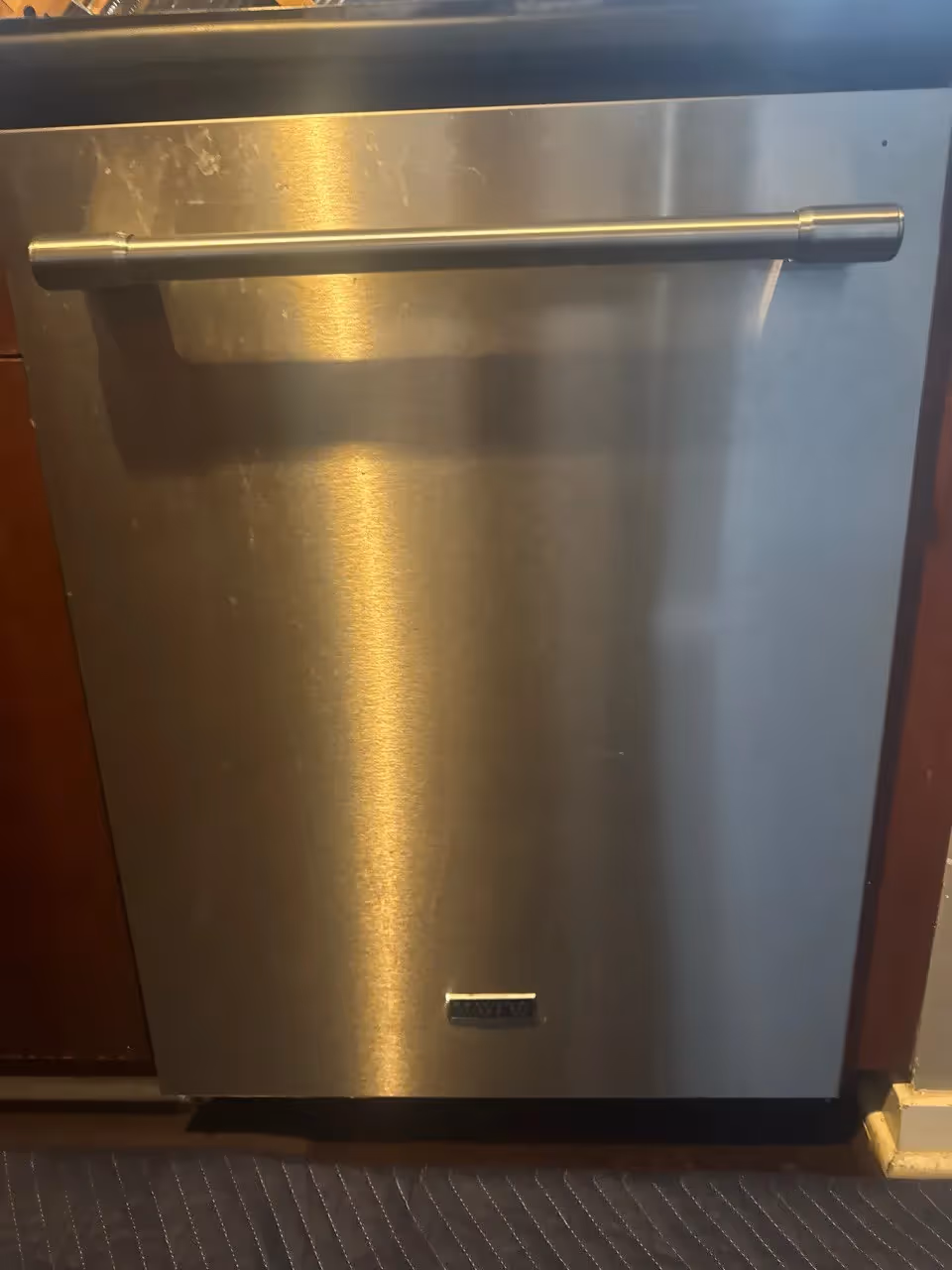 Stainless steel Maytag dishwasher