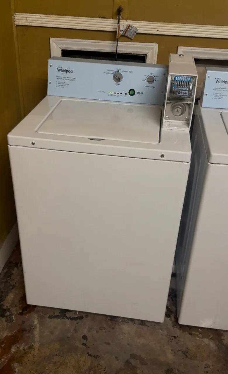 Whirlpool commercial top-load washing machine