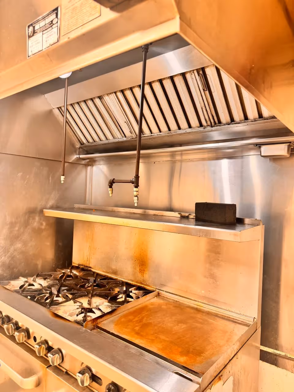 commercial vent hood