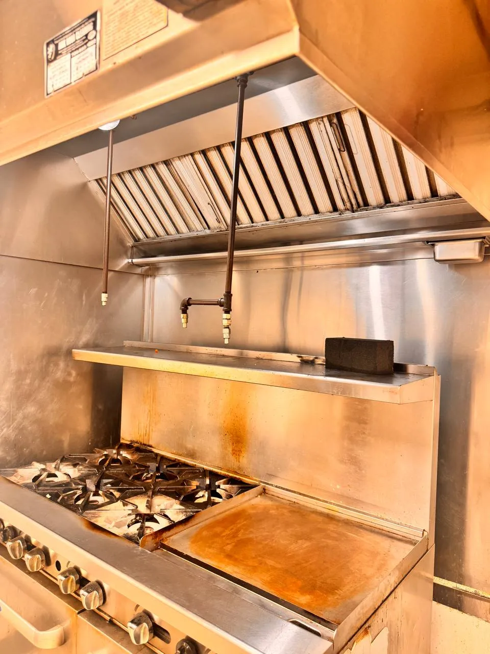 commercial vent hood