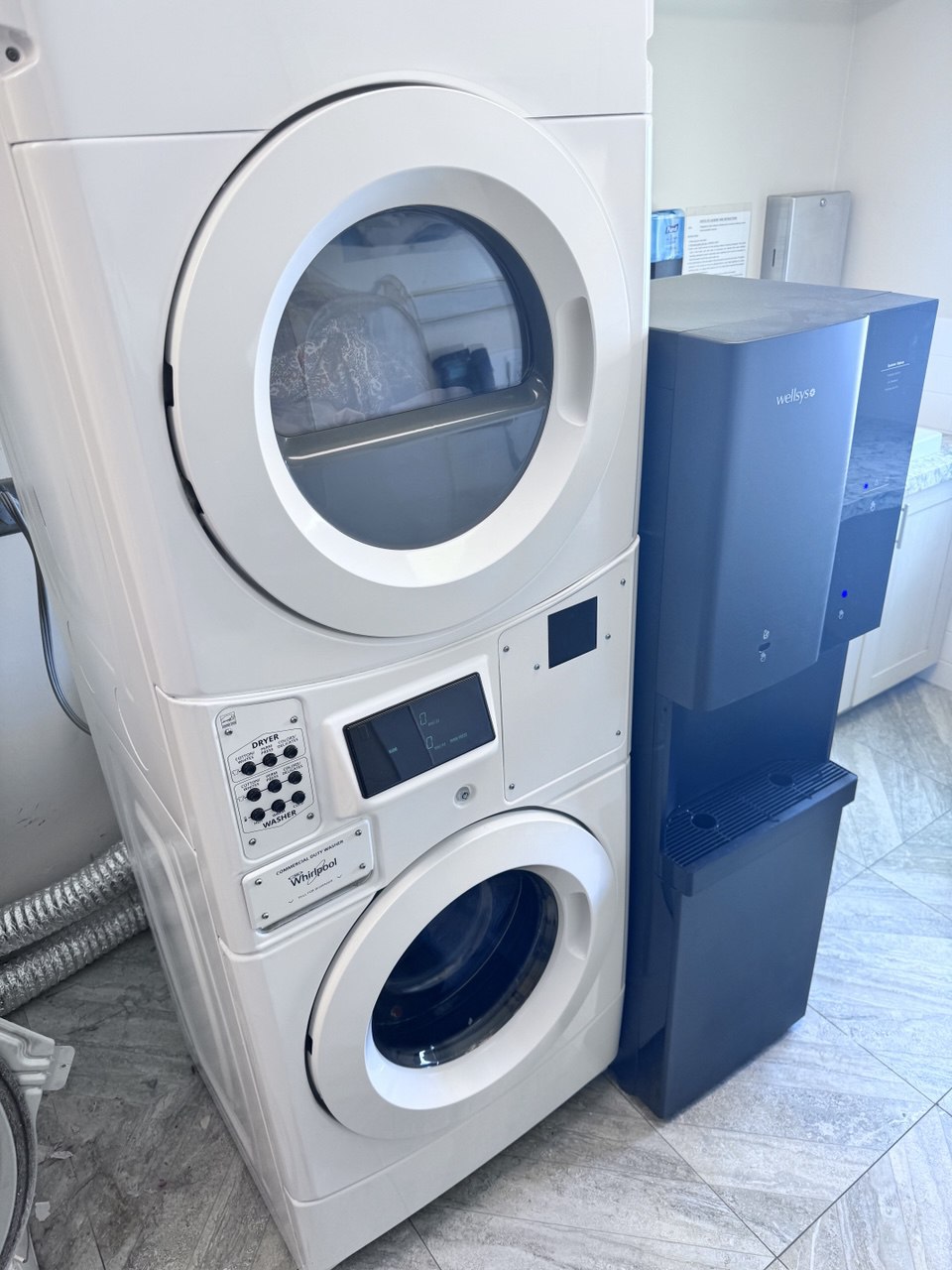 commercial washer repair unit