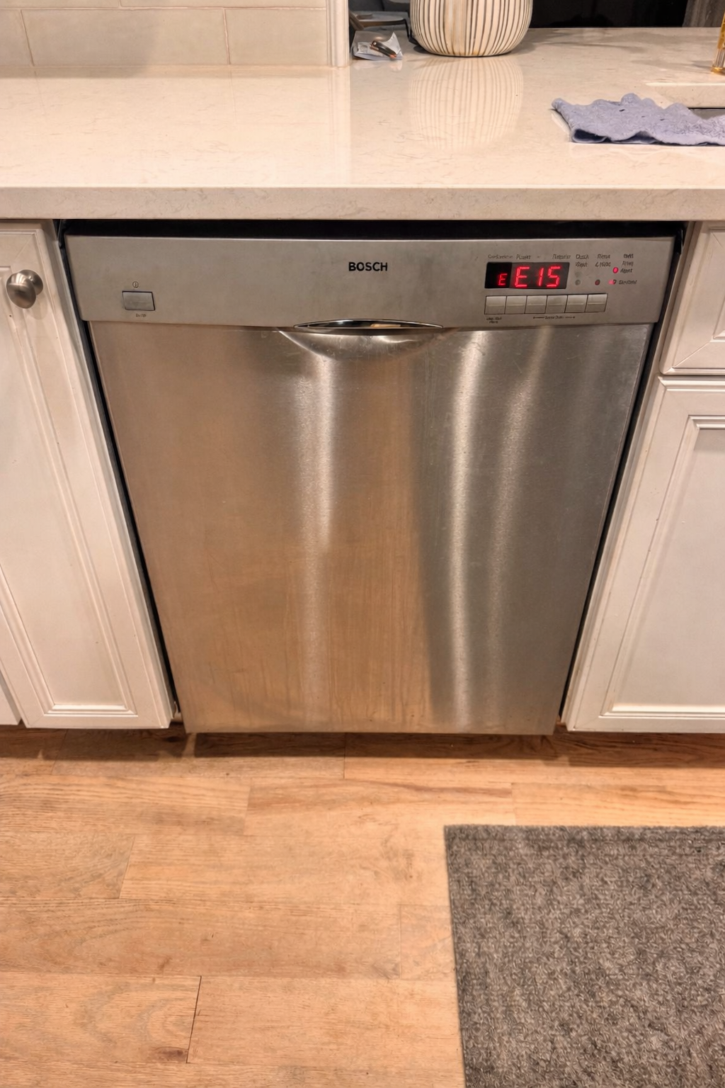 Bosch dishwasher with error code