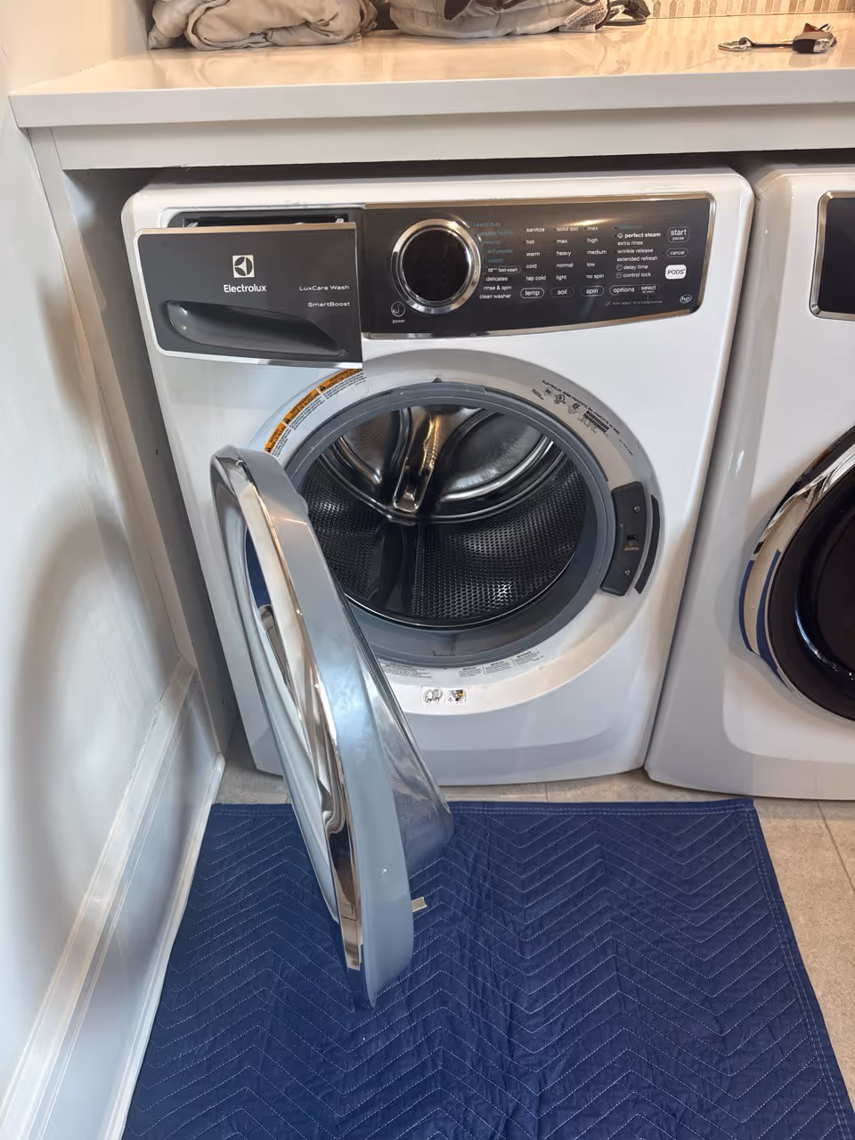 washer maintenance process