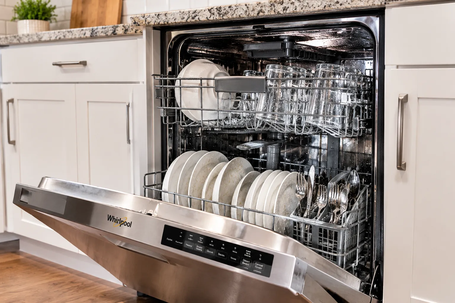 whirlpool-dishwasher-not-cleaning-dishes-davidson-nc