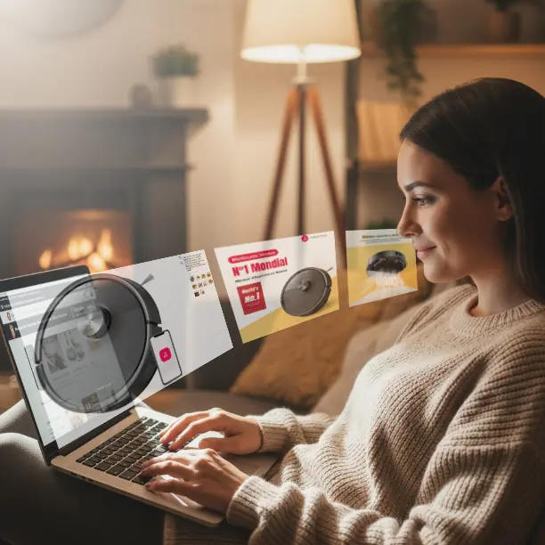 Visuel présentant le service de branding Amazon proposé par Rank-UP.