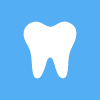 Tooth icon representing dental services