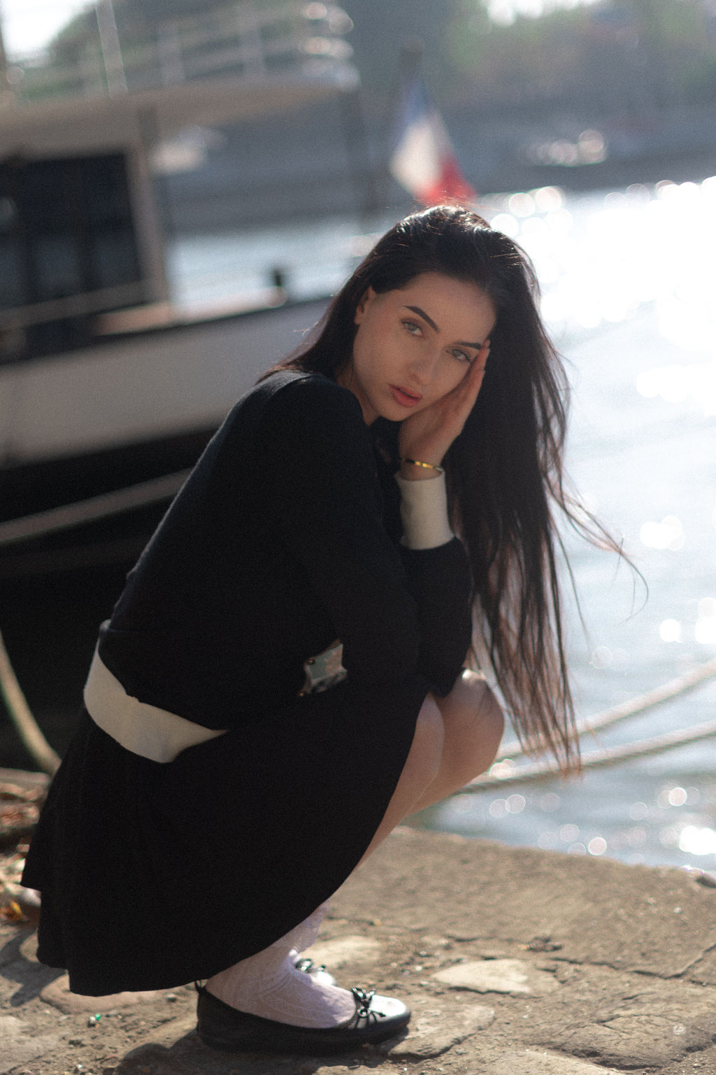 portrait naturel sur les bords de la seine