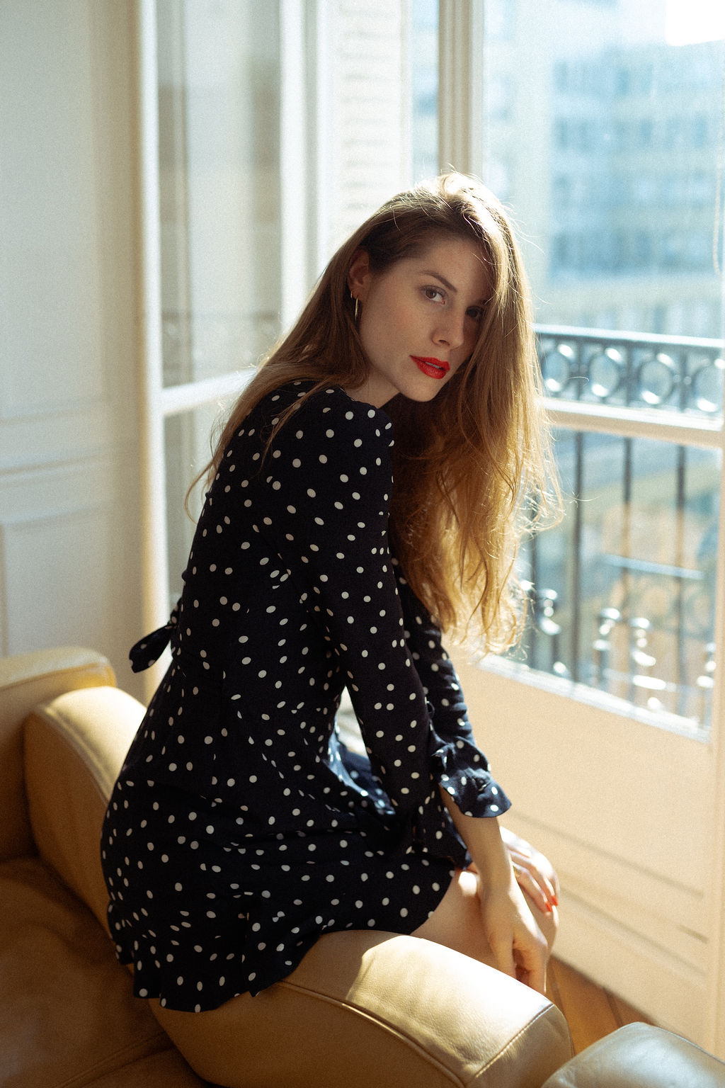 Séance portrait artistique à Paris - jeux d'ombre et de lumière