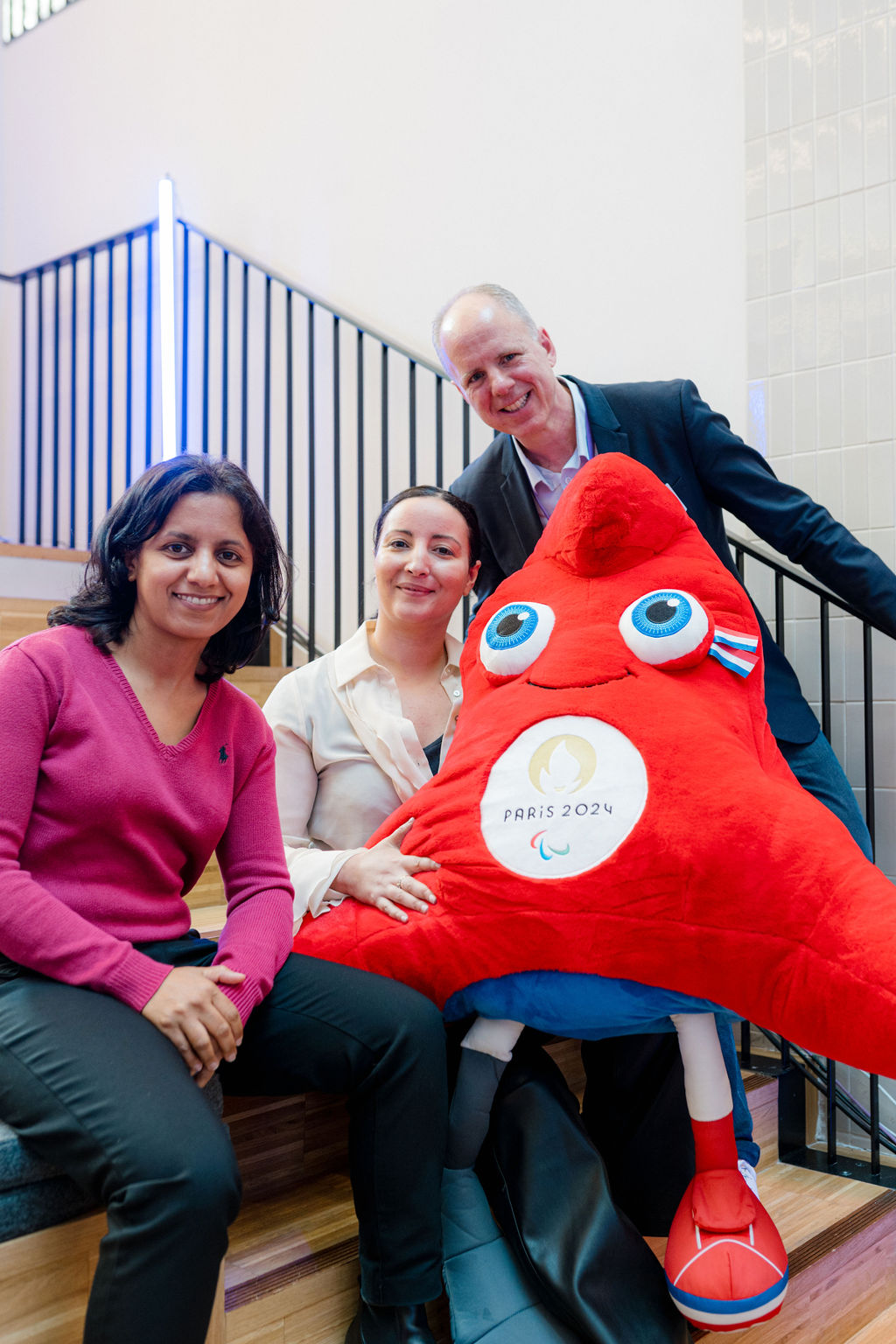 Portrait posée pour un évènement pré Jeux Olympiques à Paris