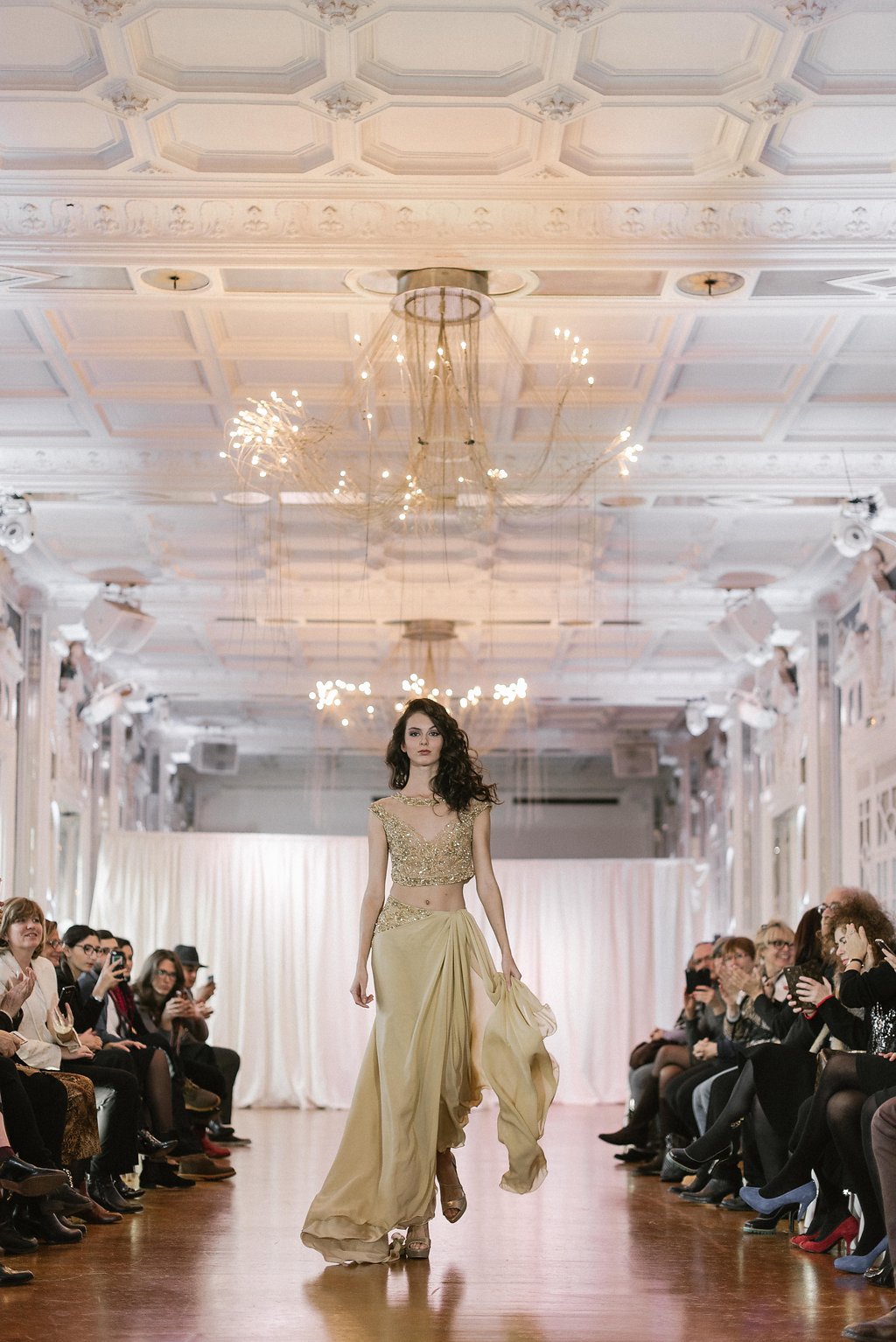 Défilé d'un designer libanais à Paris