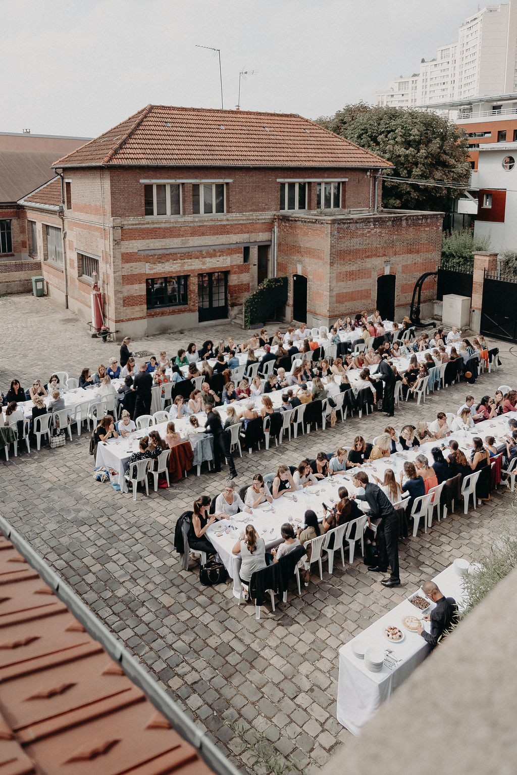 Déjeuner lors d'un évènement en interne pour Prince Tam Tam