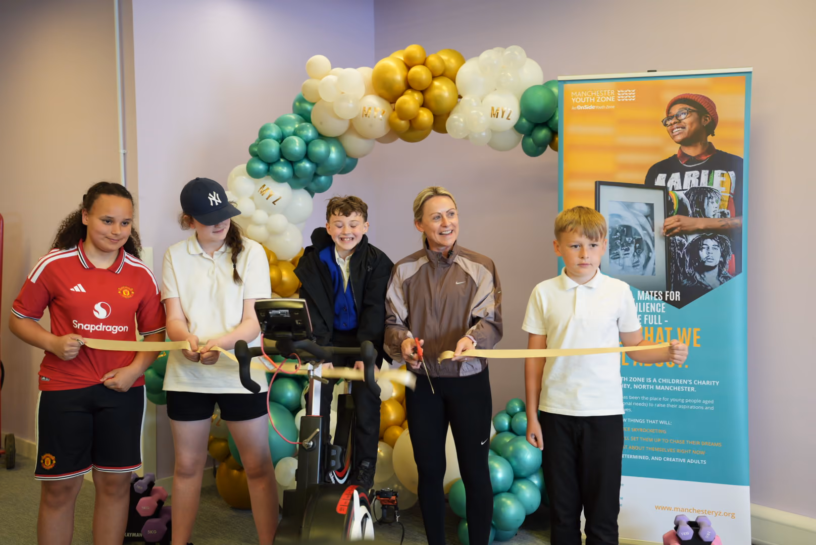 Olympic Coach Jenny Meadows Opens New Inclusive Gym Spaces at Manchester Youth Zone