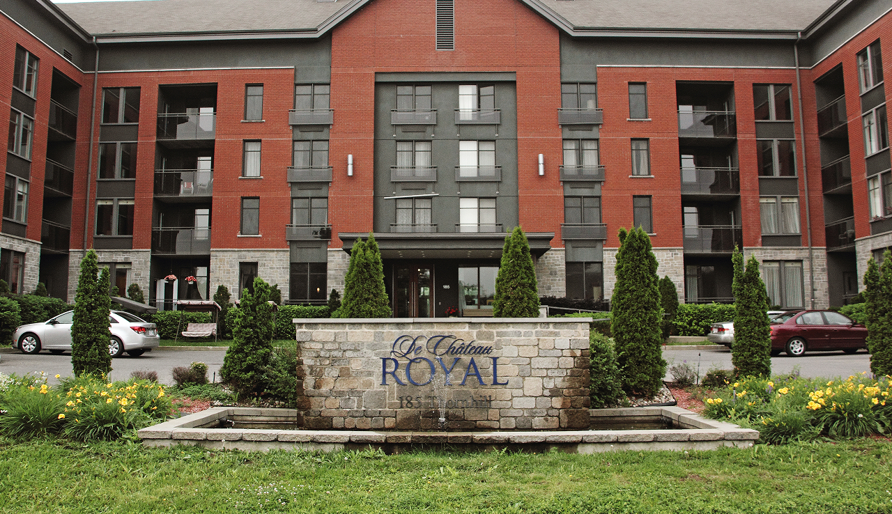 Chateau Royal sign and exterior
