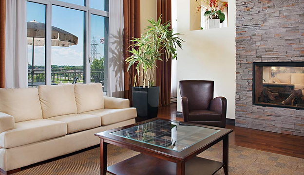 Clean residence lobby