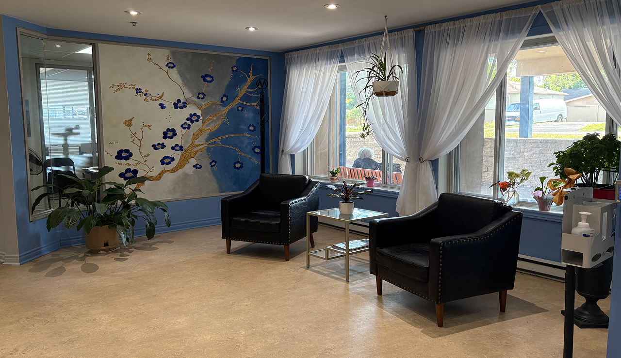 Facility lobby