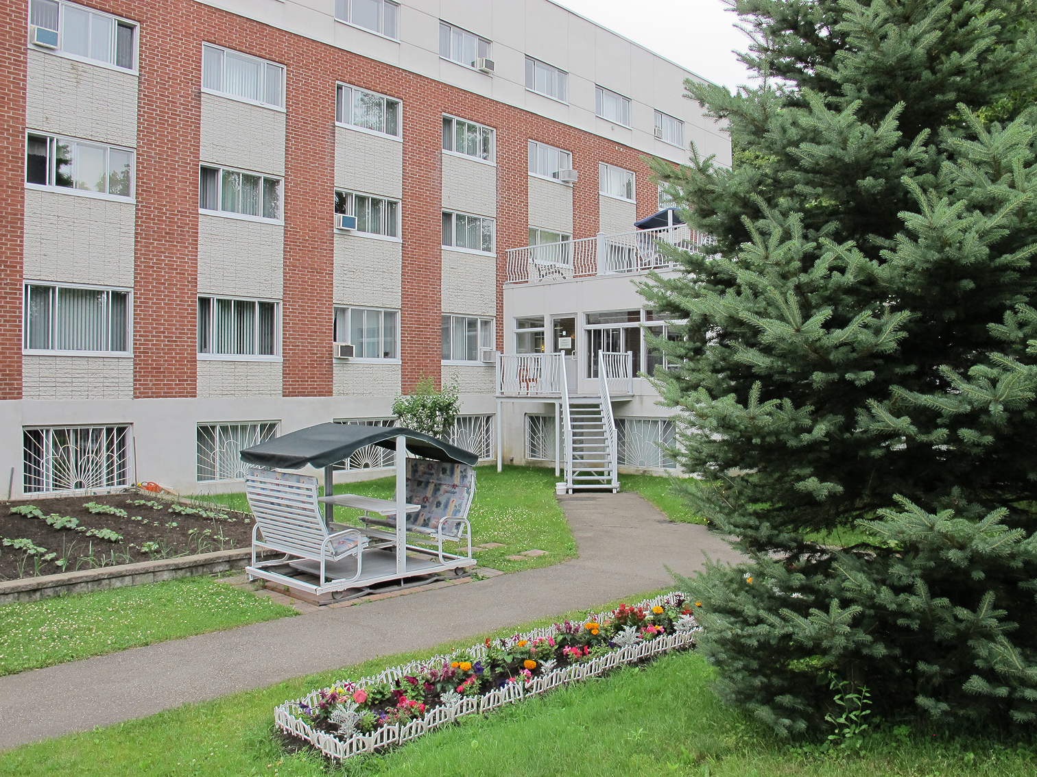Outside view of a facility