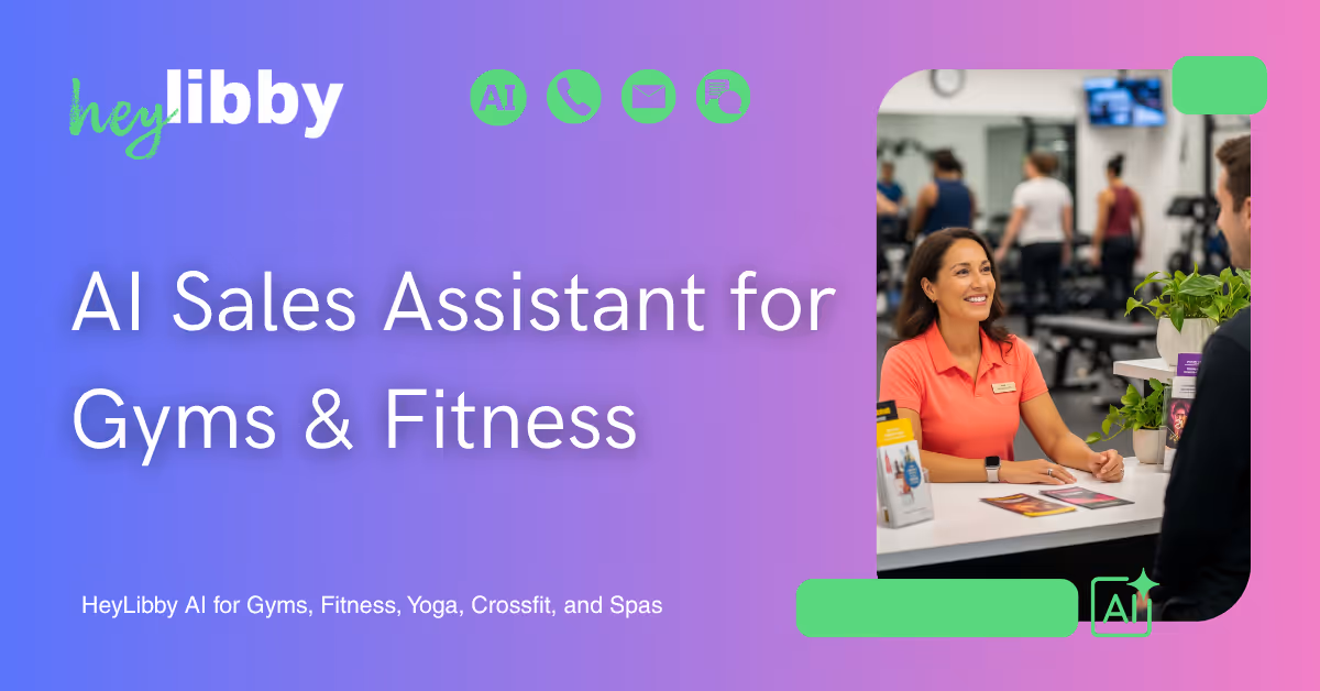 AI Sales Assistant for Gyms & Fitness 