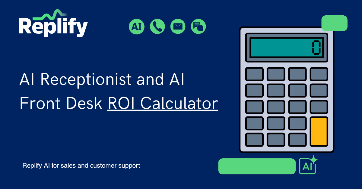 AI Receptionist and AI Front Desk ROI Calculator 