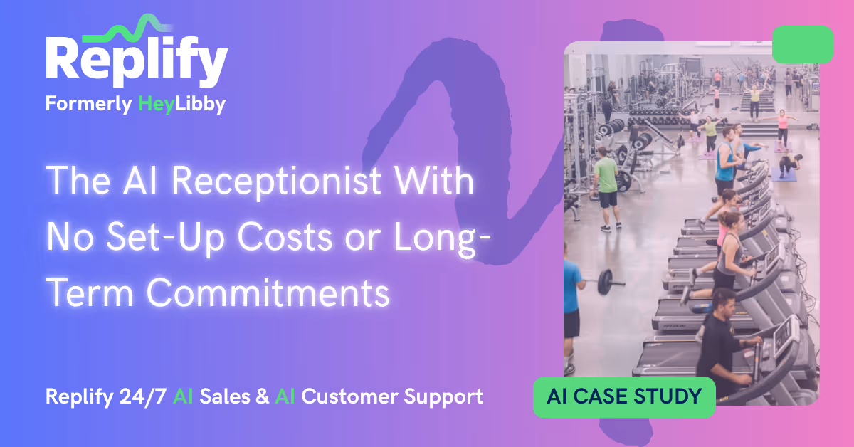 The AI Receptionist With No Set-Up Costs or Long-Term Commitments, Tony Small, Replify CEO, speaking at the Club Solutions Leadership retreat 