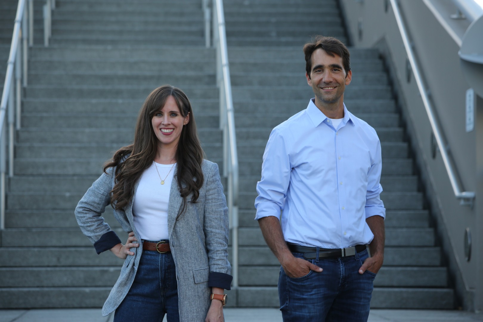Replify CTO and Cofounder Anna Rodriguez and CEO and Cofounder Tony Small