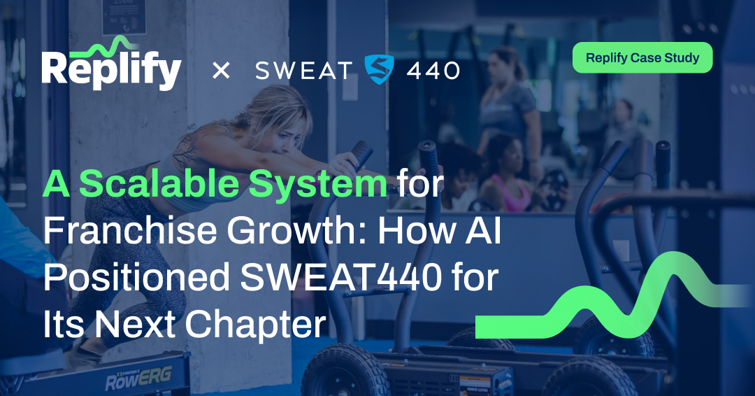 A Scalable System for Franchise Growth: How Replify's AI Positioned SWEAT440 for Its Next Chapter, Replify AI Case Study