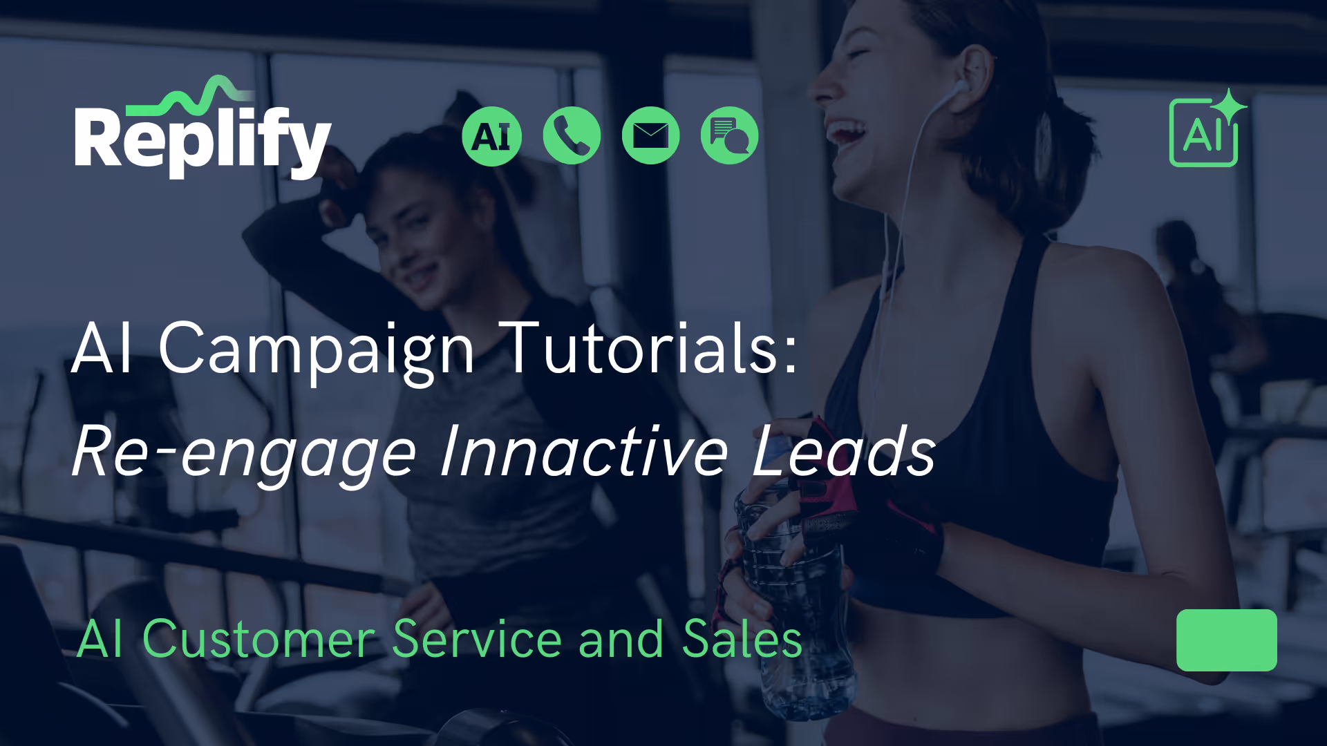 Replify AI lead reactivation and lead outreach fully automated AI campaign tutorial. 