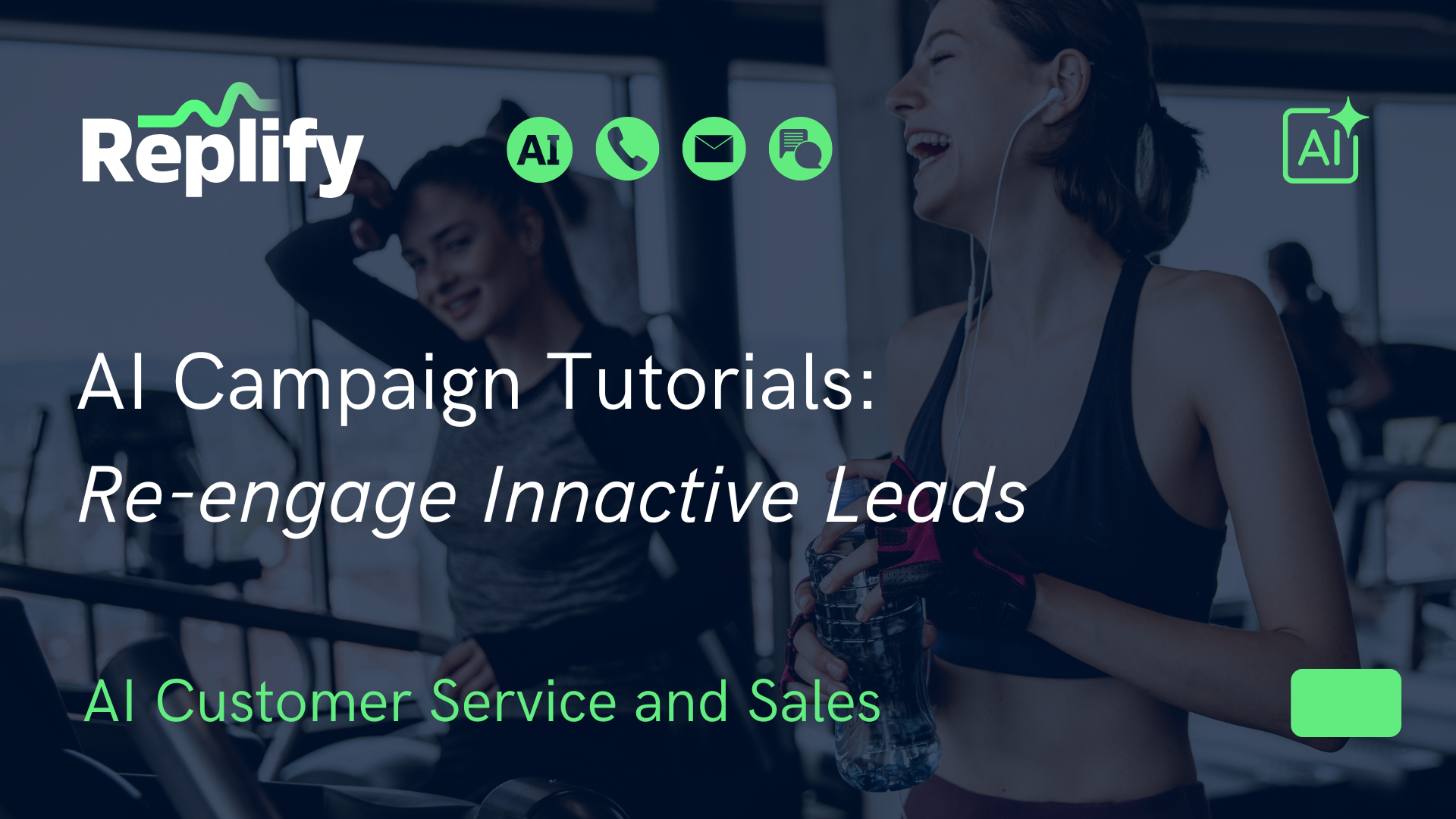 Replify AI lead reactivation and lead outreach fully automated AI campaign tutorial.